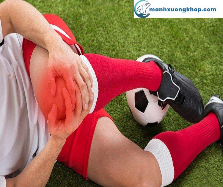 Vận động viên thể thao thường bị chấn thương về xương khớp, trong đó có đau khớp gối