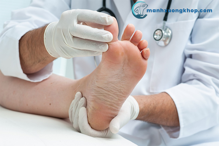 Chẩn đoán viêm khớp bàn chân bằng cách nào? 1